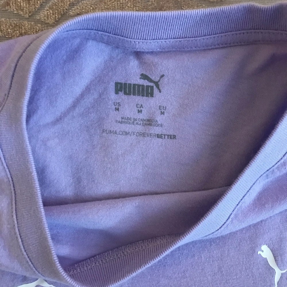 Purple puma soft T